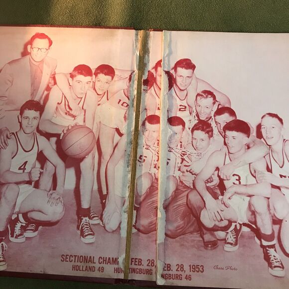 1954 Windmill Year Book from Holland High School Yearbook Indiana No Autographs - Picture 3 of 4